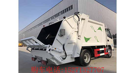 東風多利卡壓縮式垃圾車價格/廠家/多少錢一台(國五)