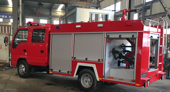 江鈴2.5噸水罐消防車