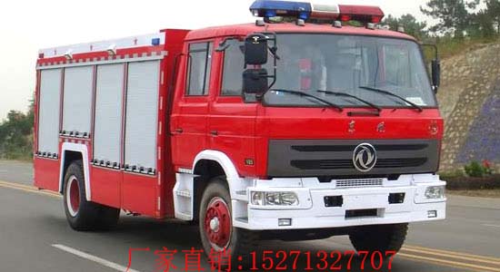 東風5.5噸水罐消防車價格
