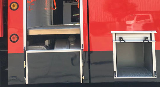 消防車新款卷簾門