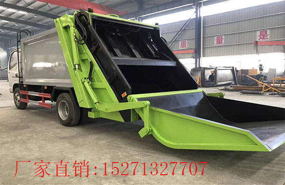 6方壓縮式垃圾車