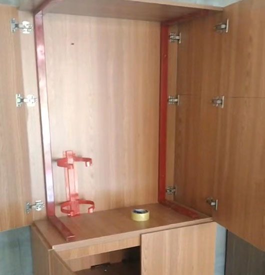 消防車空呼支架用處